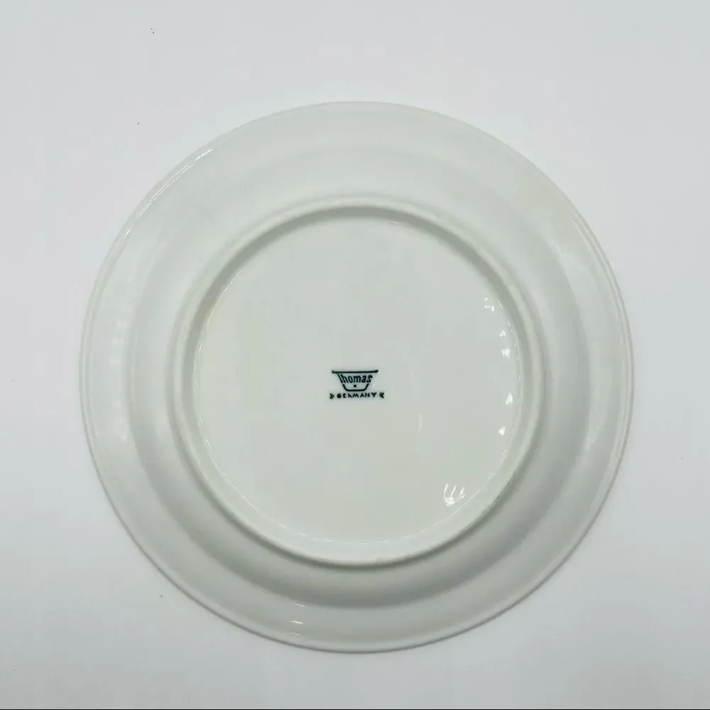 Pair of Vintage Mid-Century Thomas Germany Dessert Plates